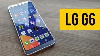 LG G6  Tela e câmera que vão te SURPREENDER Primeiras Impressões [upl. by Bettina]