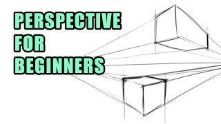 How to Draw Perspective for Beginners [upl. by Katzman]