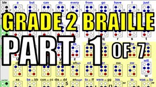 Grade 2 Braille 17  How to Memorize 50 of the 64 Braille Cells [upl. by Madox578]