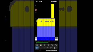 MIDI Art  Samsung Galaxy C1100 in Ukrainian style midiart [upl. by Ahsat]