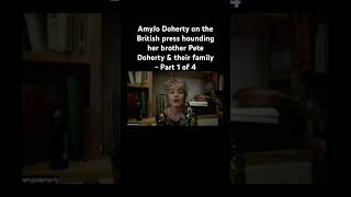 AmyJo Doherty on the British press hounding her brother Pete Doherty amp their family  Part 1 of 4 [upl. by Sitelc]