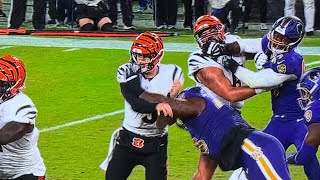 Ravens Controversial Win Over Bengals Had Defensive Holding Roughing Passer Violations  Were They [upl. by Ashil]