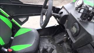 TD Stealth muffler for the Arctic Cat Wildcat Trail SXS [upl. by Ilat443]