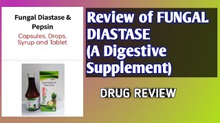 Review of Fungal Diastase Digestive Supplement [upl. by Hehre]