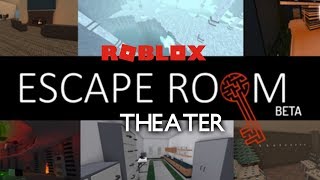 Theater Walkthrough  Escape Room  Roblox [upl. by Ayanahs941]