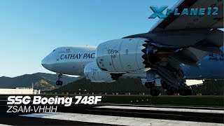 XPlane 1209  SSG Boeing 7478F  ZSAMVHHH  ActiveSky XP [upl. by Rotciv522]