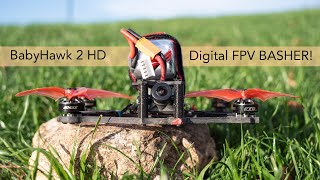 Babyhawk 2 HD  EMAX First Digital FPV Drone  Full Review [upl. by Schulze]