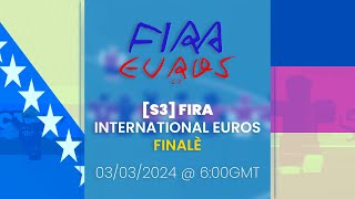 LIVE 🔴 S3  BOSNIA VS GERMANY  FIRA  INTERNATIONAL EUROS LEAGUE  FINAL [upl. by Kellia]