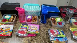 DAILY BACK TO SCHOOL LUNCH IDEAS  MONDAY  BENTO STYLE LUNCH VIDEOS [upl. by Drawd]