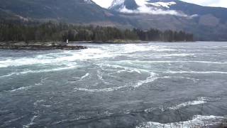 Skookumchuck Narrows Egmont BC Canada [upl. by Atnahsa]