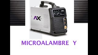 INVERSOR DE MICROALAMBRE AXTEM 180PV [upl. by Intosh]