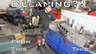 How do WE clean YOUR engine parts in our machine shop JAMSIONLINE [upl. by Snook78]