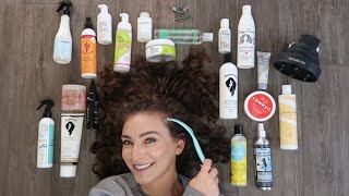 The BEST Products for Wavy Curly Hair [upl. by Niwrud162]