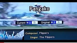 PANGAKO The Flippers 🎵Karaoke Version🎵 [upl. by Akenot]