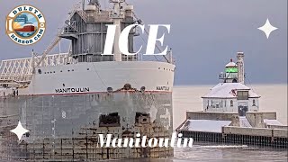 quotICEquot Manitoulin arrived in Duluth 01122024 [upl. by Obara]