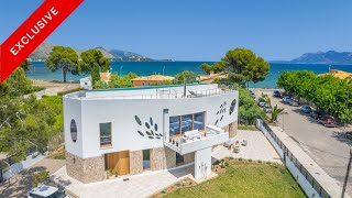 Stunning Designer Villa 🏡 with Sea Views 🌊 in Puerto Pollensa [upl. by Lomaj]