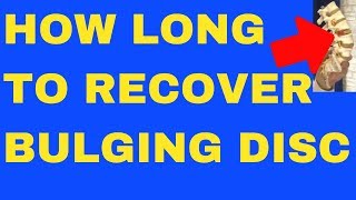 How Long Does A Bulging Disc Take To Heal L4 L5 Disc Bulge Recovery Time  Dr Walter Salubro [upl. by Riggs]