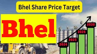 Bhel Share Price Target 2024202520262030। Bhel Share Latest News। Bhel Stock Price Target। Bhel [upl. by Aivatnuhs]