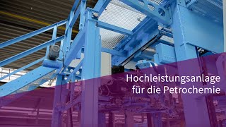 Hochleistungsanlage für die Petrochemie Möllers GroupKunde in USA Produkt PE [upl. by Nosittam]