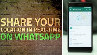 How to Share Live Location on WhatsApp [upl. by Okorih973]