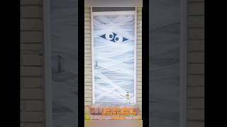 Puerta Halloween diy diyhalloween Halloweenderacion halloween [upl. by Assirak837]