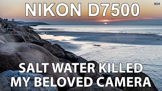 Nikon D7500 Salt water killed my camera Do not repeat my mistakes [upl. by Luaped826]