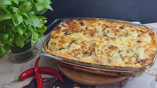 Лазанья из баклажанов Итальянский шик без лишних калорий лазанья lasagna food блюдо cooking [upl. by Sudhir]