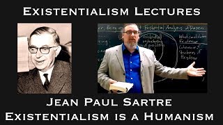 JeanPaul Sartre  Existentialism is a Humanism  Existentialist Philosophy amp Literature [upl. by Daria]