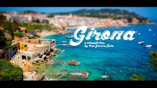 Costa Brava and Girona Pyrenees by Pau Garcia  Miniature Tilt Shift style [upl. by Cleodell]