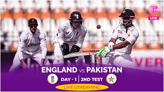 ENGvPAK England VS Pakistan  2nd Test  Day 1  LIVE Score bally by ball [upl. by Erena]