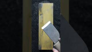 How to sharpen a Japanese skiving knife leathercraft leather leathertools howto sharpening [upl. by Anilag368]