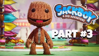 SACKBOY A Big Adventure GAMEPLAY PART 3 [upl. by Ahsatal]