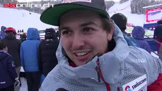 Interview mit Urs Kryenbühl nach horrorsturz in Super G in Beaver Creek [upl. by Liponis68]