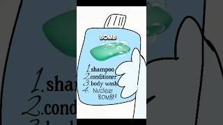 4 in 1 Shampoo animation memeanimatiomeme funny 2024 memes nutshell nutshellanimations [upl. by Bale153]