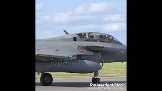 French Rafale Fighters tactical display at Avord Airshow airforce aviation rafale fighter [upl. by Atirma]