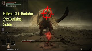 Promised Consort Radahn  In Depth Hitless Guide No Parries [upl. by Melinda]