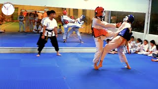 🔥The movements are very funny  VHVTAEKWONDO [upl. by Lizette]