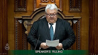 Speaker Gerry Brownlee Boots Out Darleen Tana [upl. by Anelem]