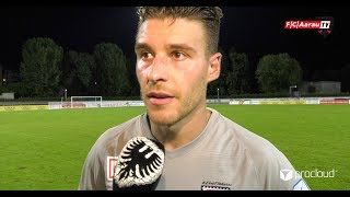 FC Chiasso  FC Aarau 42 08082019 Stimmen zum Spiel [upl. by Zach]