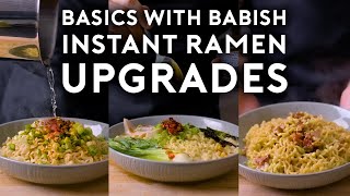 Instant Ramen Upgrades  Basics with Babish [upl. by Yauq]