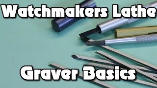 Watchmakers Lathe Graver Basics  How to Sharpen a Graver using the Bergeon 2462 Tool [upl. by Sura]