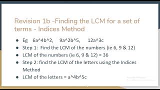 Mathematics Addition amp Subtraction Algebraic Fractions Grade 9 [upl. by Bacon873]