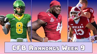 AP Top 25 College Football Rankings Update for Week 9 [upl. by Aleece]