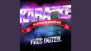 Le Petit Pont De Bois — Karaoké Playback Instrumental — Rendu Célèbre Par Yves Duteil [upl. by Ahsilyt49]