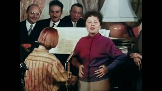 Edith Piaf  Milord en couleur Live 1959 [upl. by Idnar850]