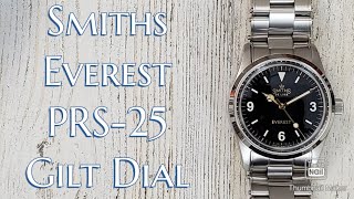 Smiths Everest PRS25 36 mm Gilt Dial [upl. by Yelsiap746]