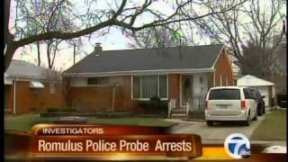 Romulus police officers arrested [upl. by Etnomaj685]