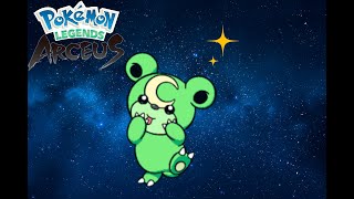 Pokemon Legends Arceus  Massive Mass Outbreak SHINY TEDDIURSA [upl. by Olraced850]