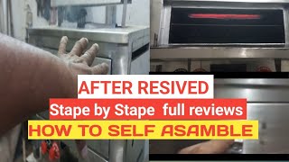 How To Asamble  gas oven  Full Reviews  Demo video  harshitindustries [upl. by Amelita538]