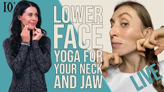 6 Transformational Lower Face Yoga Exercises For Your Neck And Jaw [upl. by Rebecca]